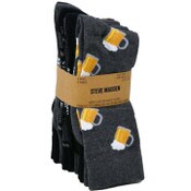 Wholesale - 6pk MENS CREW SOCKS ASST COLOR SIZE 10-13 STEVE MADDEN C/P 36, UPC:
